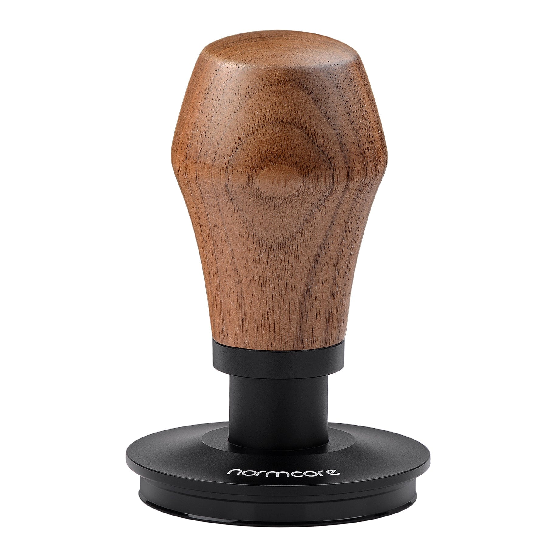 Normcore V4 Spring-loaded Tamper  - WALNUT - Titanium PVD Coating Base - Image 7