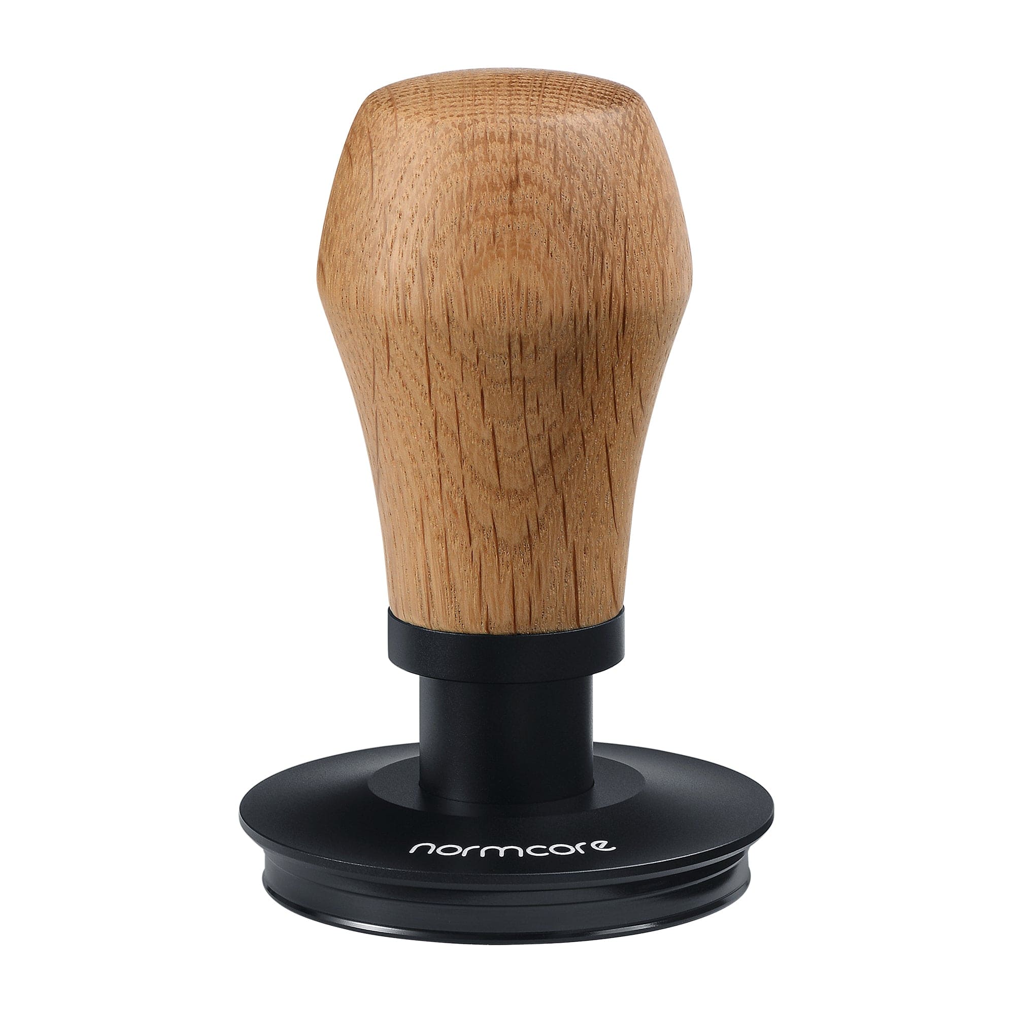 Normcore V4 Spring-loaded Tamper  - OAK - Titanium PVD Coating Base - Image 3