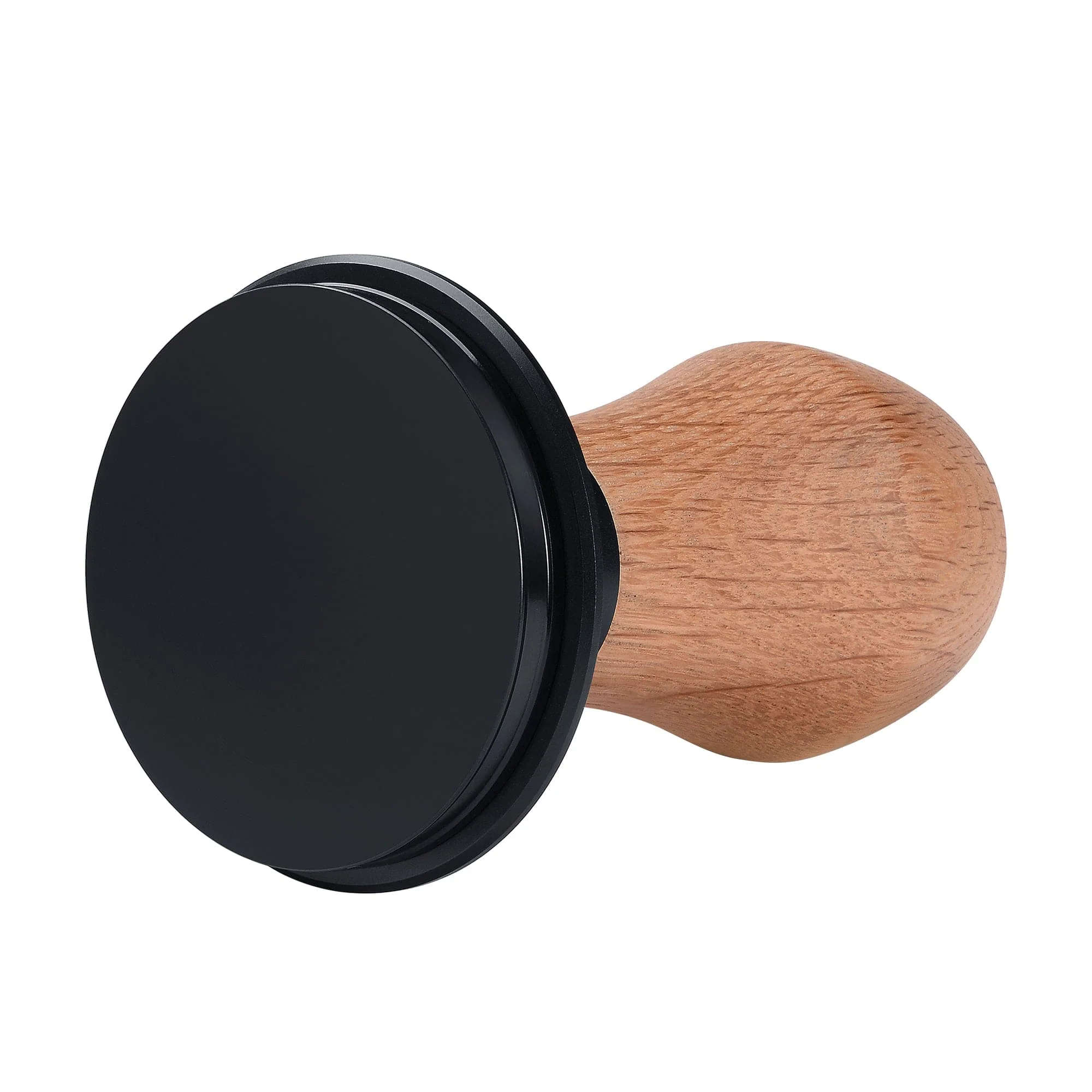 Normcore V4 Spring-loaded Tamper  - OAK - Titanium PVD Coating Base - Image 5