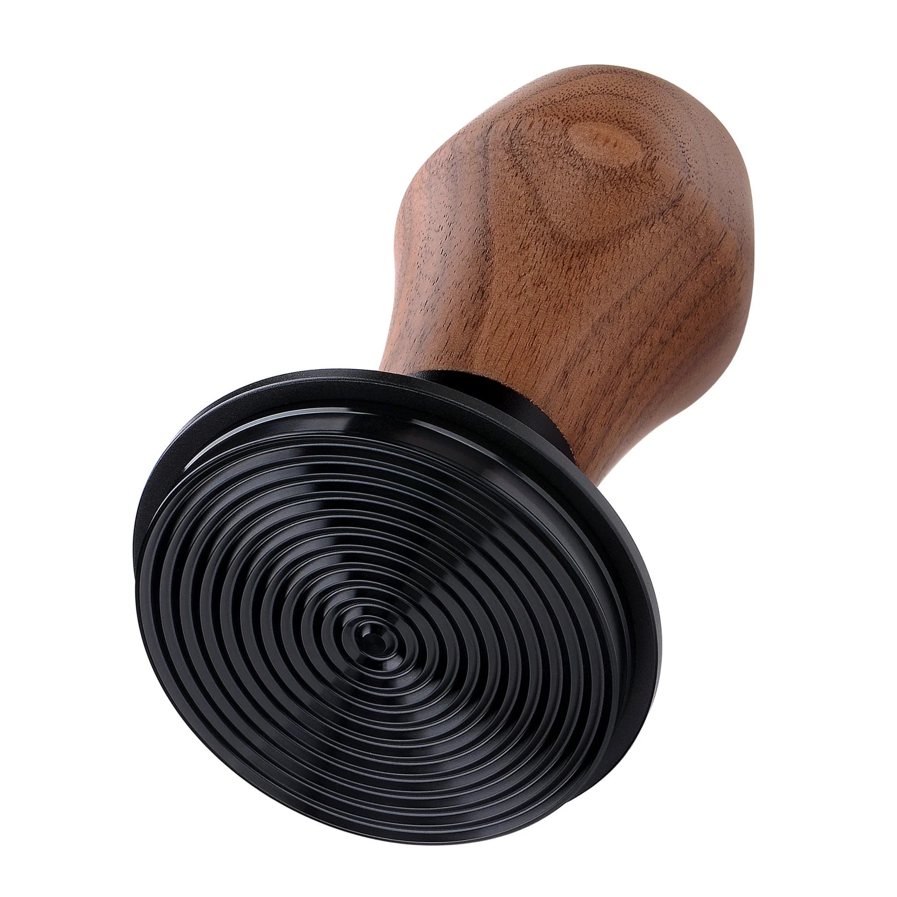 Normcore V4 Spring-loaded Tamper  - WALNUT - Titanium PVD Coating Base - Image 4